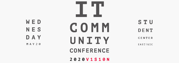 2020 Vision IT Community Conference Eye Chart