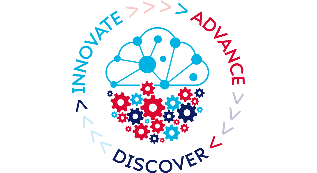 Innovate, advance, discover conference logo